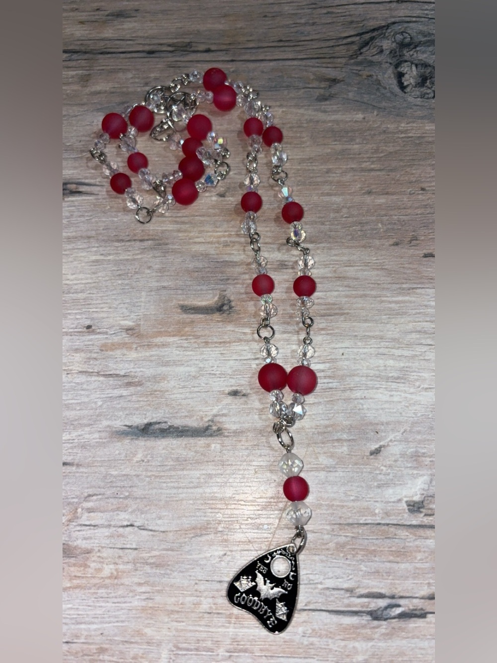 Red Beaded Pendant Necklace - Women Jewelry $20 each one